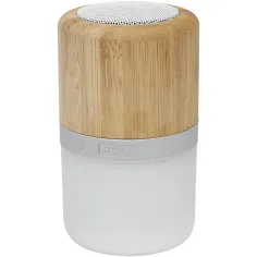 Speaker Bluetooth® in bambù con luce
