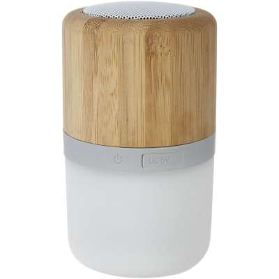 Speaker Bluetooth® in bambù Aurea con luce - cod. P124151