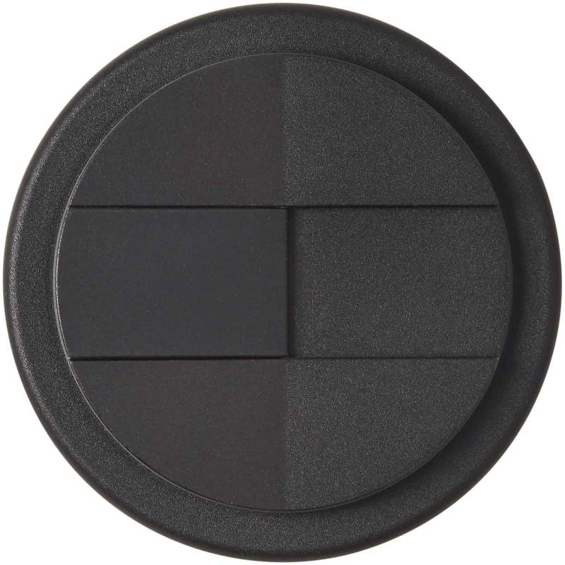 Bicchiere da 350 ml in materiale riciclato e con coperchio ermetico - cod. P210425