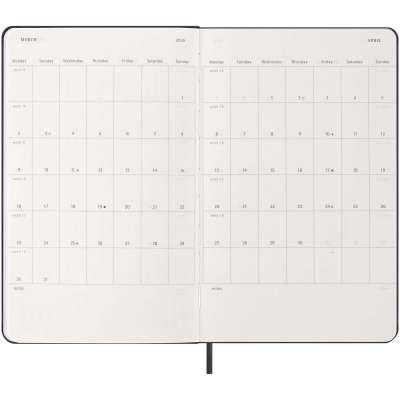 Agenda Moleskine settimanale - cod. P107754