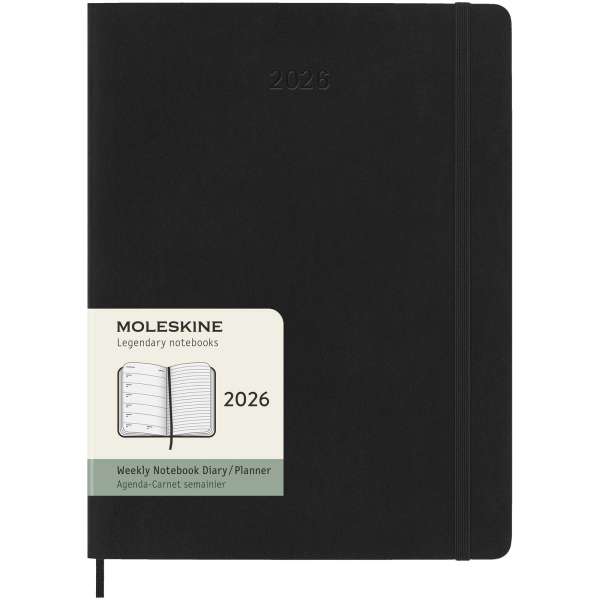 Blocco note 12 mesi formato XL con copertina morbida Moleskine - cod. P107755