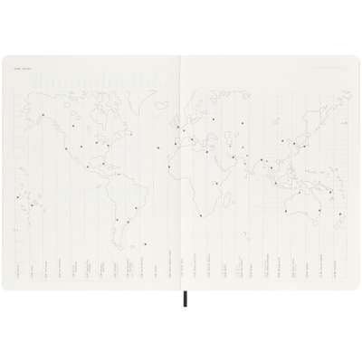 Blocco note 12 mesi formato XL con copertina morbida Moleskine - cod. P107755