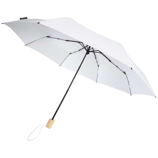 Ombrello pieghevole in PET riciclato antivento da 21" Birgit - cod. P109145