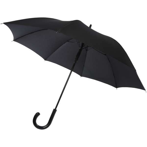 Ombrello da 23" con apertura automatica, finitura carbon look e impugnatura arcuata Fontana - cod. P109413