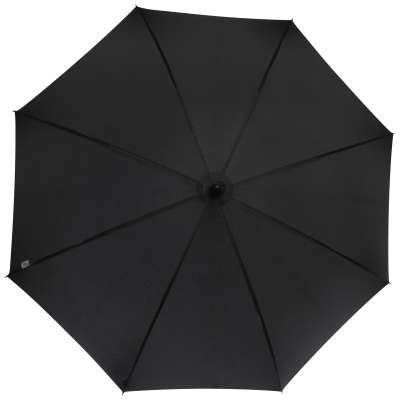 Ombrello da 23" con apertura automatica, finitura carbon look e impugnatura arcuata Fontana - cod. P109413