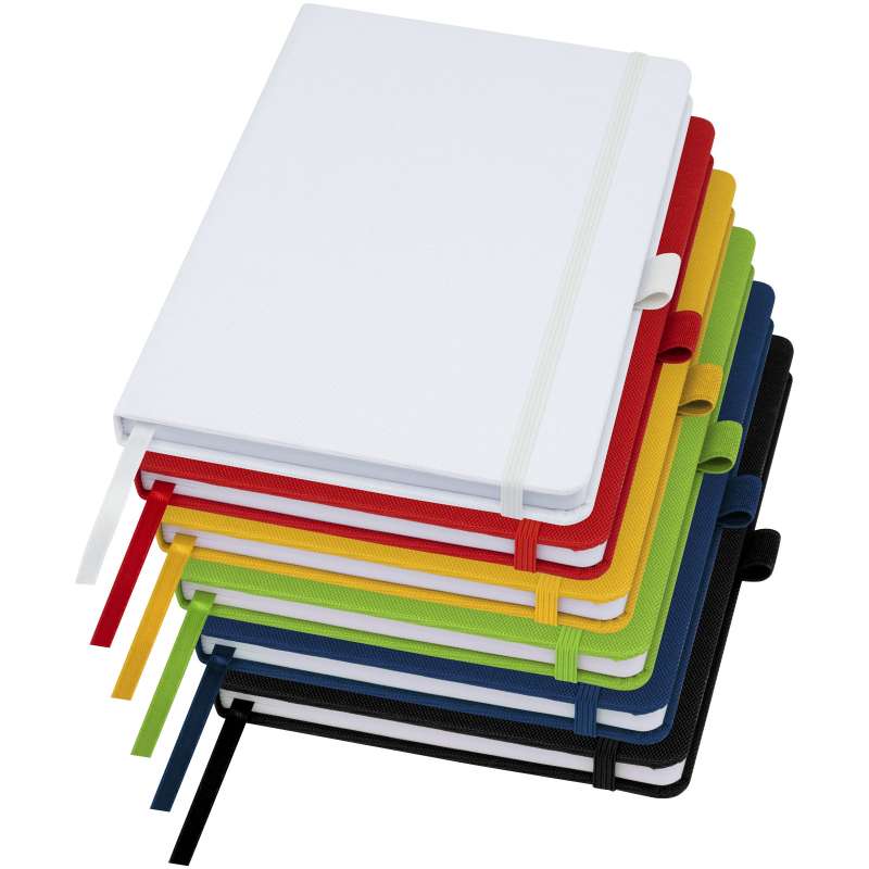 Blocco note A5 in carta riciclata con logo personalizzato - cod. P107763