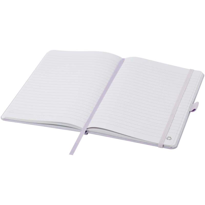 Blocco note A5 in carta riciclata con logo personalizzato - cod. P107763