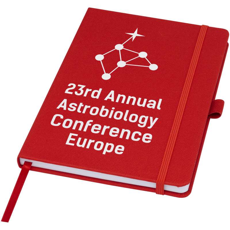 Blocco note A5 in carta riciclata con logo personalizzato - cod. P107763