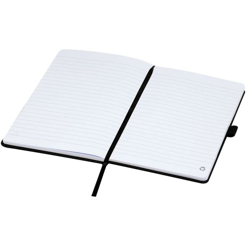 Blocco note A5 in carta riciclata con logo personalizzato - cod. P107763