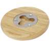 Sottobicchiere in legno con apribottiglie da personalizzare - cod. P113201