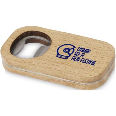 Apribottiglie da stampare in legno - cod. P113202