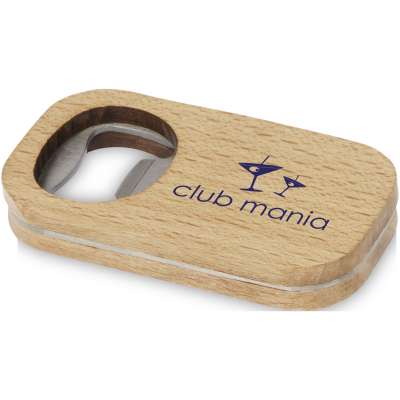 Apribottiglie da stampare in legno - cod. P113202