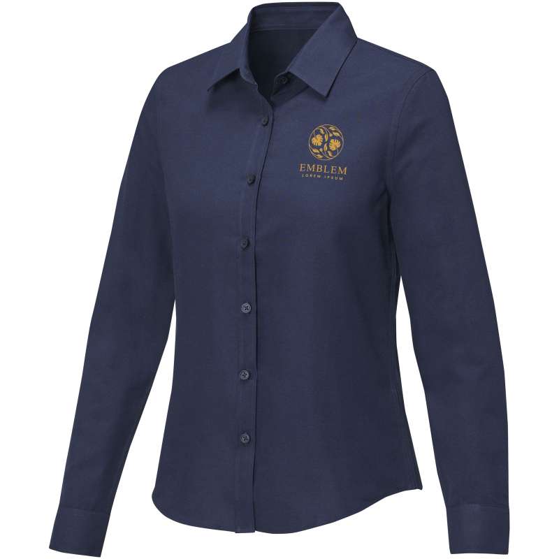 Camicia personalizzata con logo da donna - cod. P38179