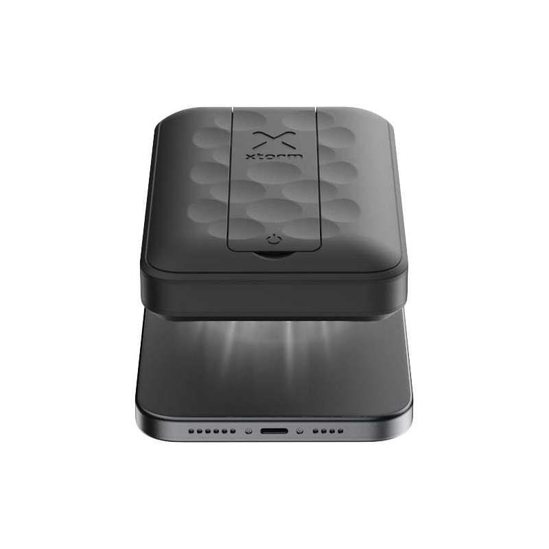 Caricabatterie da viaggio wireless con logo personalizzato da 10.000 mAh - cod. P124413