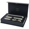 Parker set penna a sfera e penna roller acromatiche in confezione regalo IM (inchiostro nero/blu) - cod. P107820