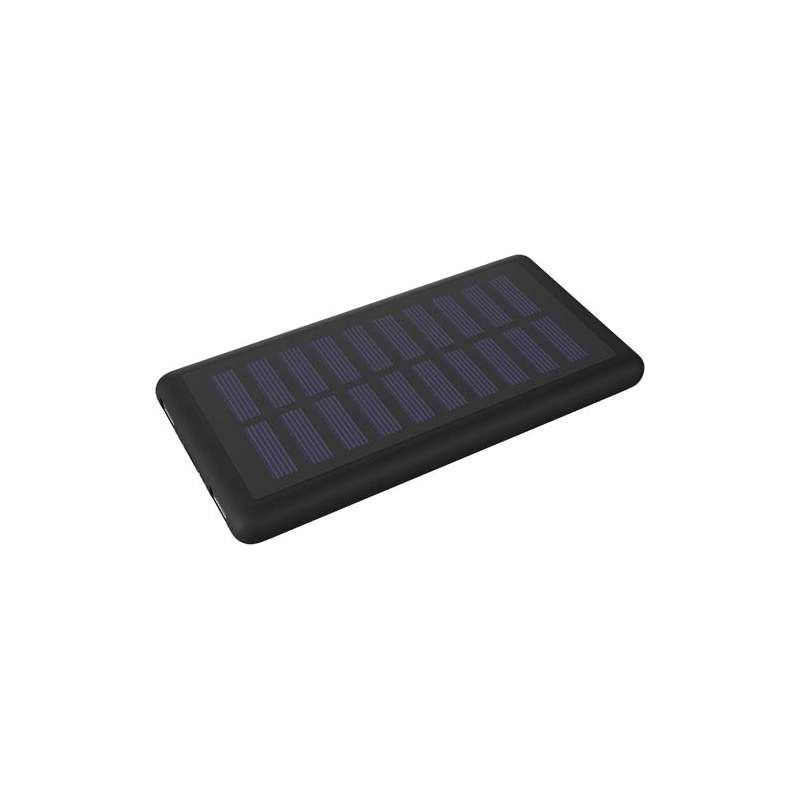 Caricabatterie da viaggio solare con scritte stampate da 8.000 mAh - cod. P2PX021