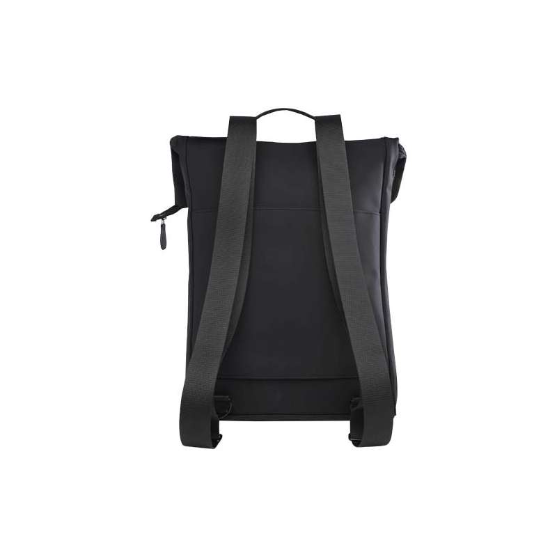 Zaino roll-top per portatile da 15,6" riciclato certificato GRS da 12 litri Turner - cod. P120750