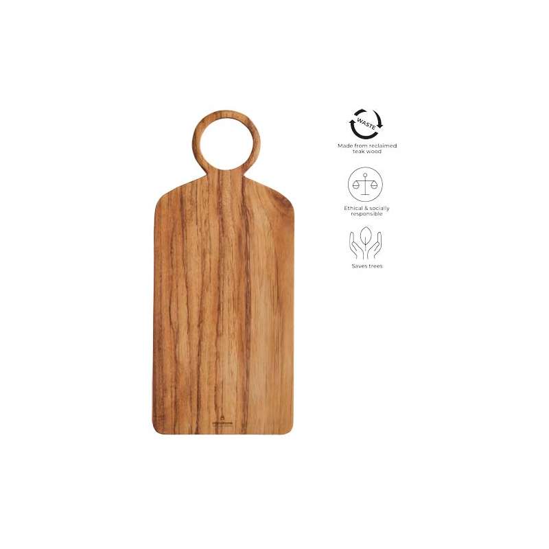 Tagliere con logo stampato - cod. P113409