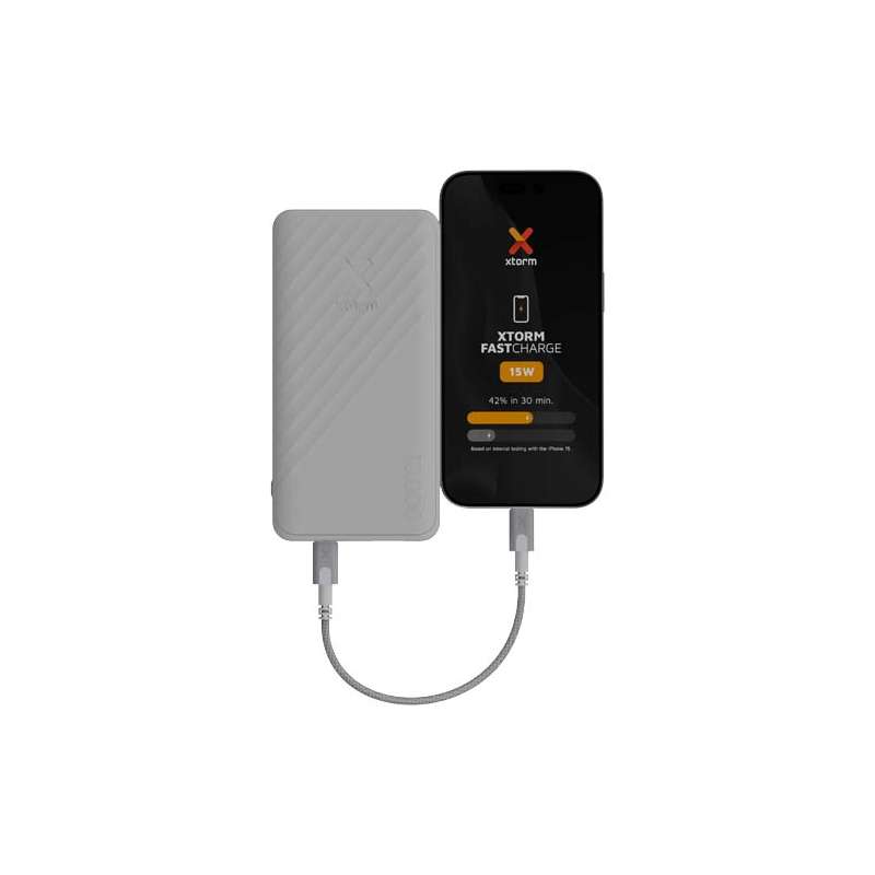 Power bank a ricarica rapida da 10.000 mAh - cod. P124411