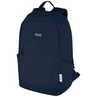 Zaino antifurto per portatile da 15,6" in canvas riciclato certificato GRS Joey - 18L - cod. P120677