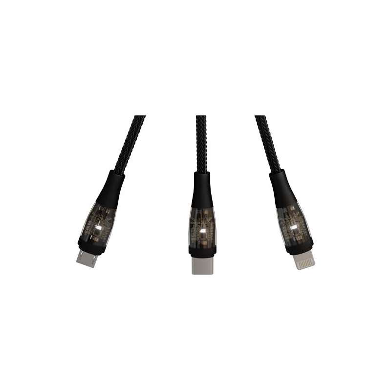 Cavo di ricarica rapida 5 in 1 con logo personalizzato - cod. P2PX162