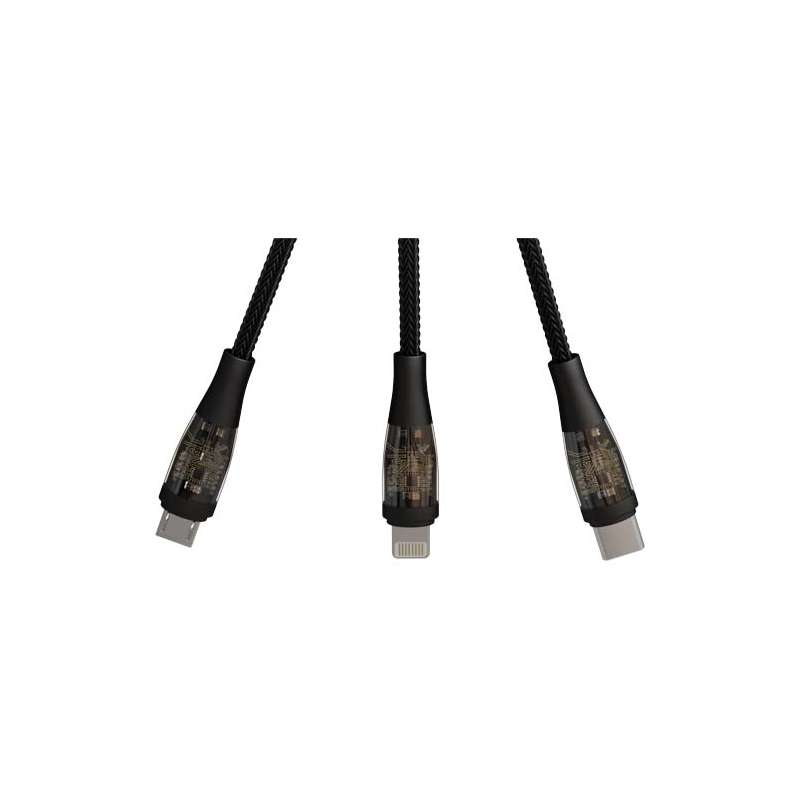 Cavo di ricarica rapida 5 in 1 con logo personalizzato - cod. P2PX162
