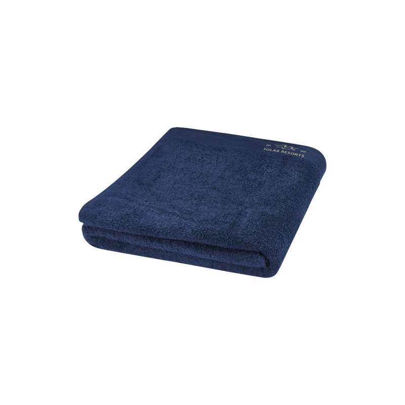 Telo da bagno 100 x 180 cm. con stampa logo - cod. P117007