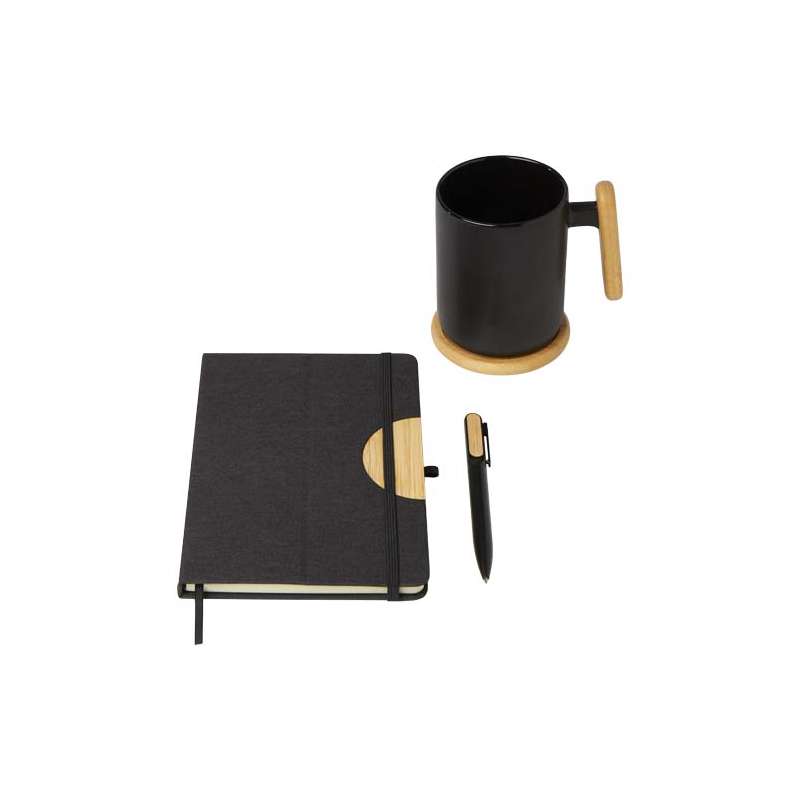 Set da personalizzare con blocco note e penna a sfera - cod. P107911