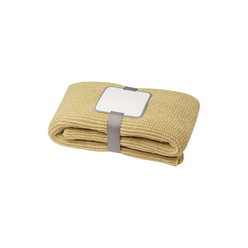 Coperta lavorata a maglia da 150 x 120 cm - cod. P113336