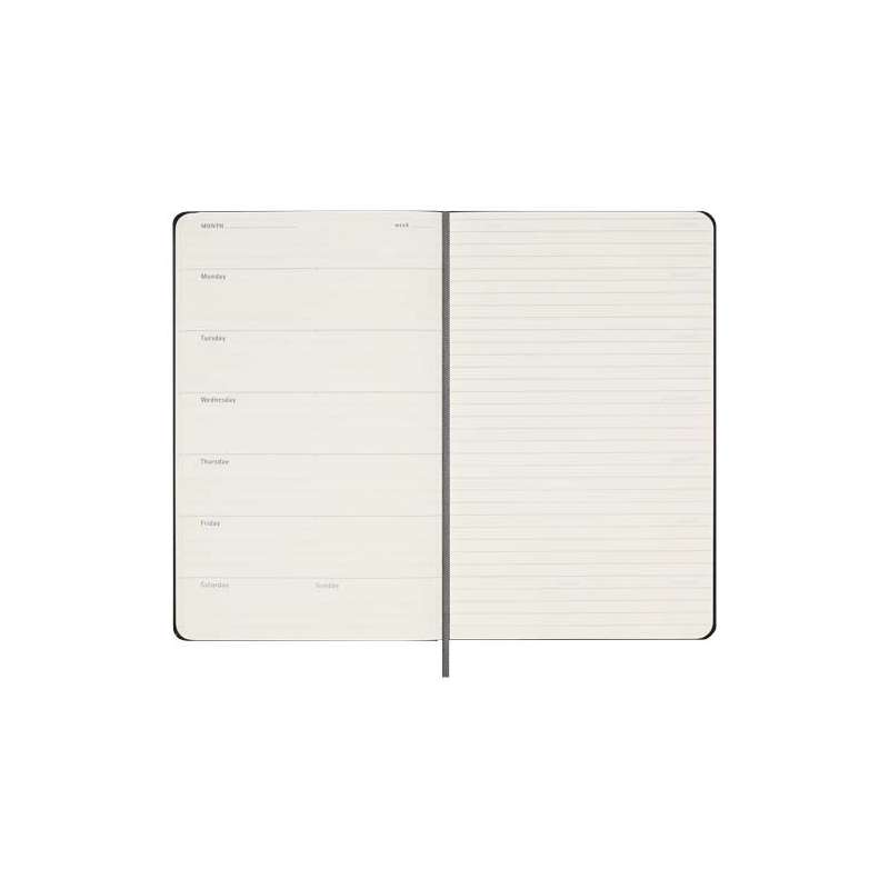 Agenda settimanale Moleskine con copertina rigida - cod. P107952