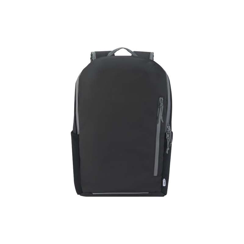 Zaino impermeabile per portatile da 15" in materiale riciclato certificato GRS Aqua - 21 L - cod. P130043