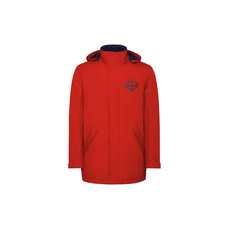 Parka imbottito da uomo con logo stampato - cod. PR5072