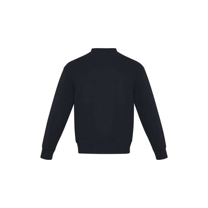 Maglione a girocollo in tessuto riciclato unisex - cod. P37543