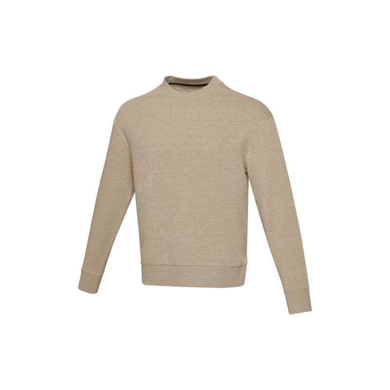 Maglione a girocollo in tessuto riciclato unisex - cod. P37543