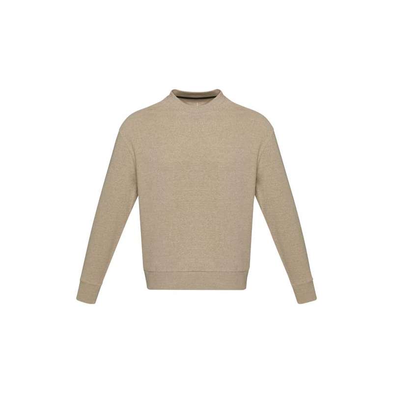 Maglione a girocollo in tessuto riciclato unisex - cod. P37543