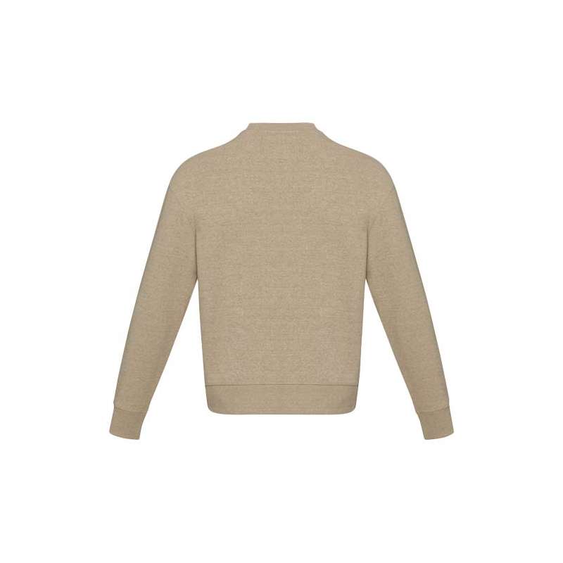 Maglione a girocollo in tessuto riciclato unisex - cod. P37543