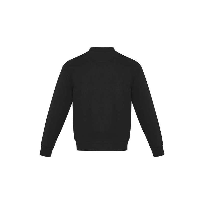 Maglione a girocollo in tessuto riciclato unisex - cod. P37543