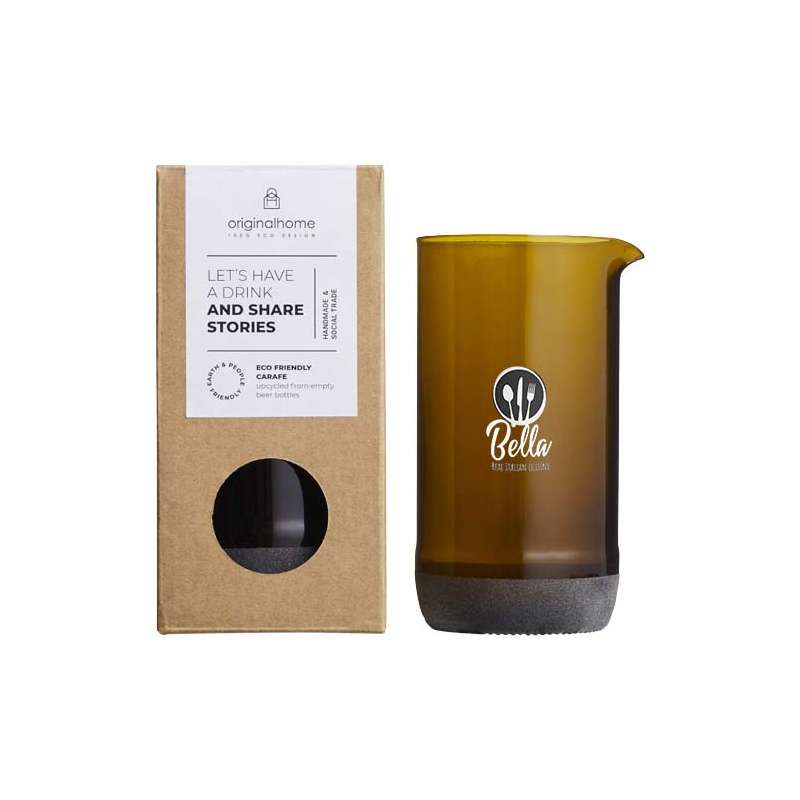 Caraffa per acqua da stampare da 430 ml. - cod. P113407