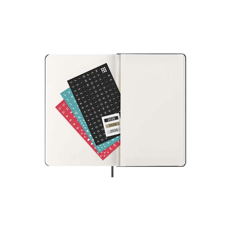 Agenda verticale Moleskine da personalizzare con copertina rigida - cod. P107937