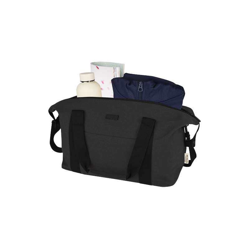 Borsone sportivo in canvas riciclato certificato GRS Joey - 25L - cod. P120681