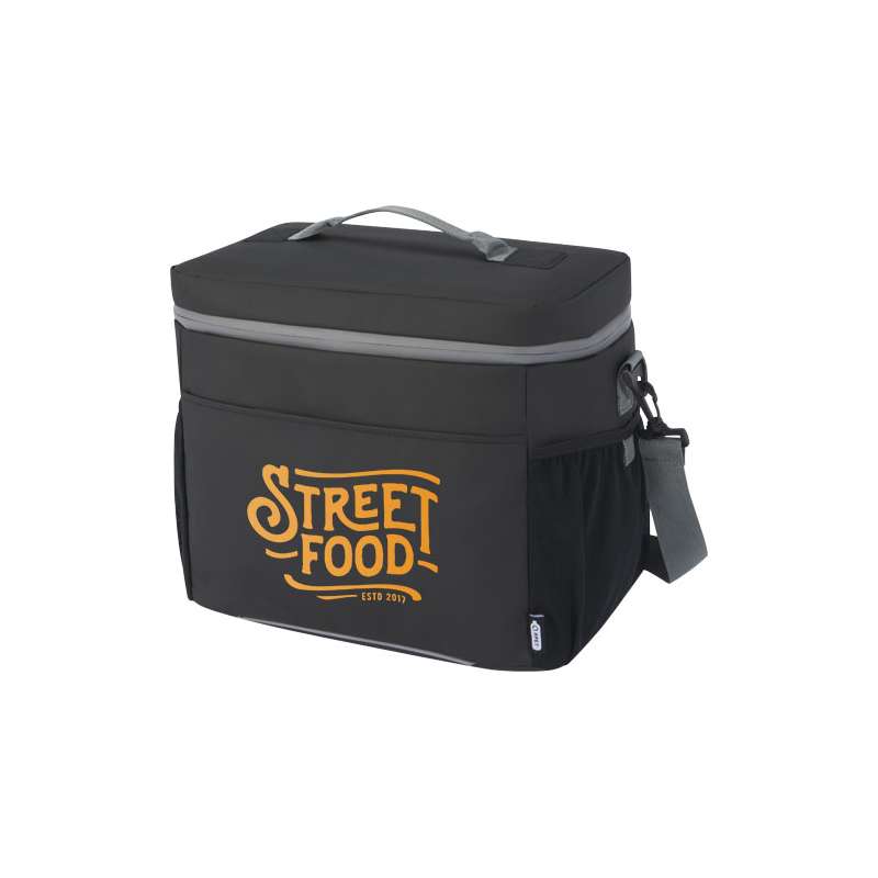 Borsa termica per 20 lattine in materiale riciclato certificato GRS Aqua - 22 L - cod. P130045