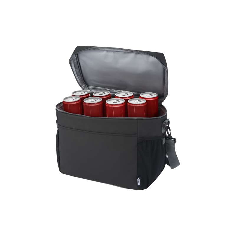 Borsa termica per 20 lattine in materiale riciclato certificato GRS Aqua - 22 L - cod. P130045