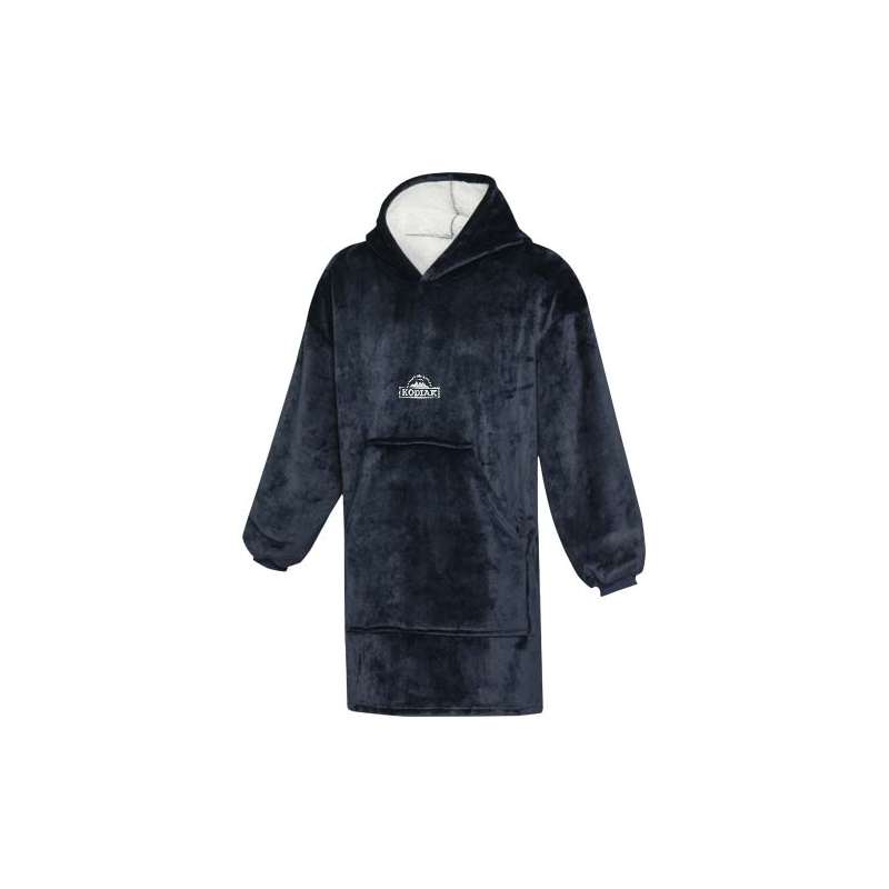 Vestaglia con cappuccio in tessuto certificato GRS Denali - cod. P113328