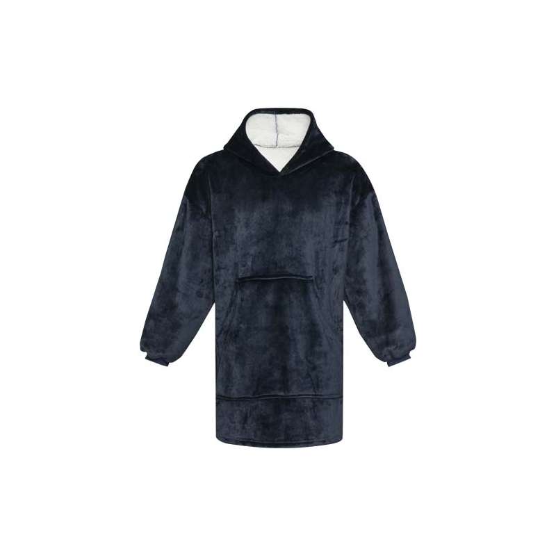 Vestaglia con cappuccio in tessuto certificato GRS Denali - cod. P113328