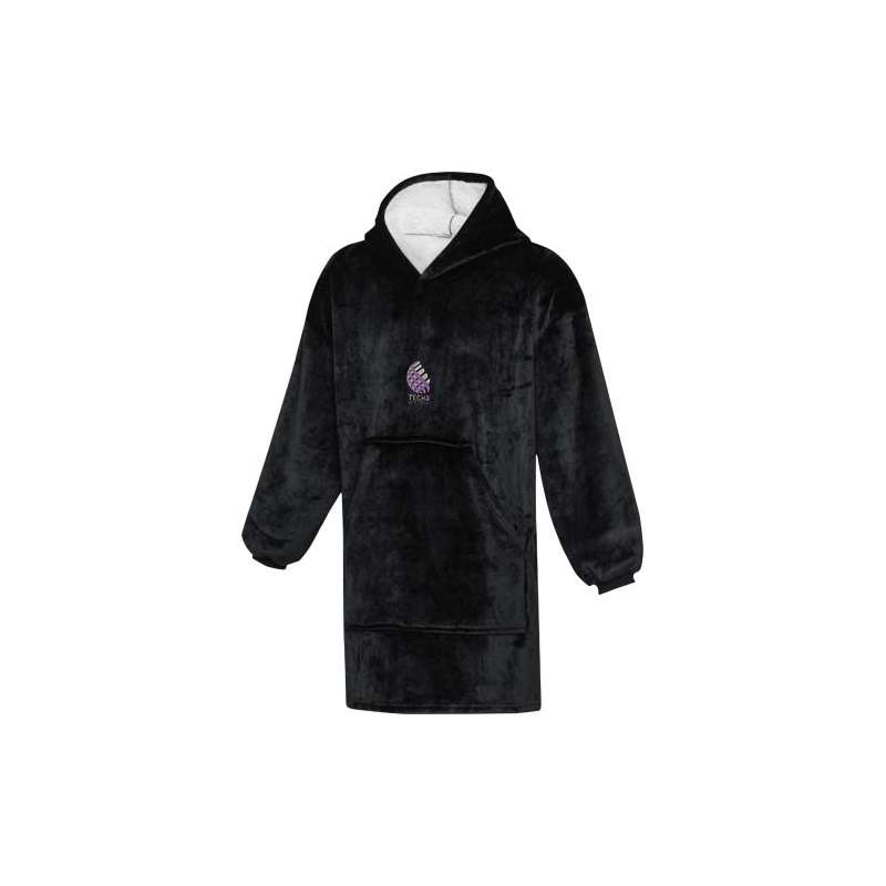 Vestaglia con cappuccio in tessuto certificato GRS Denali - cod. P113328