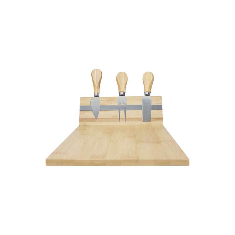 Tagliere con utensili magnetici per formaggio - cod. P113302
