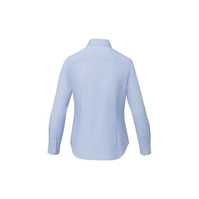 Camicia con logo aziendale a maniche lunghe da donna - cod. P37525