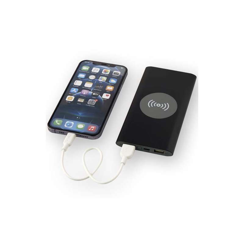 Power bank wireless promozionale da 8000 mAh - cod. P124385
