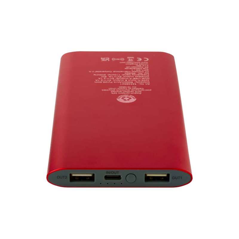 Power bank wireless promozionale da 8000 mAh - cod. P124385