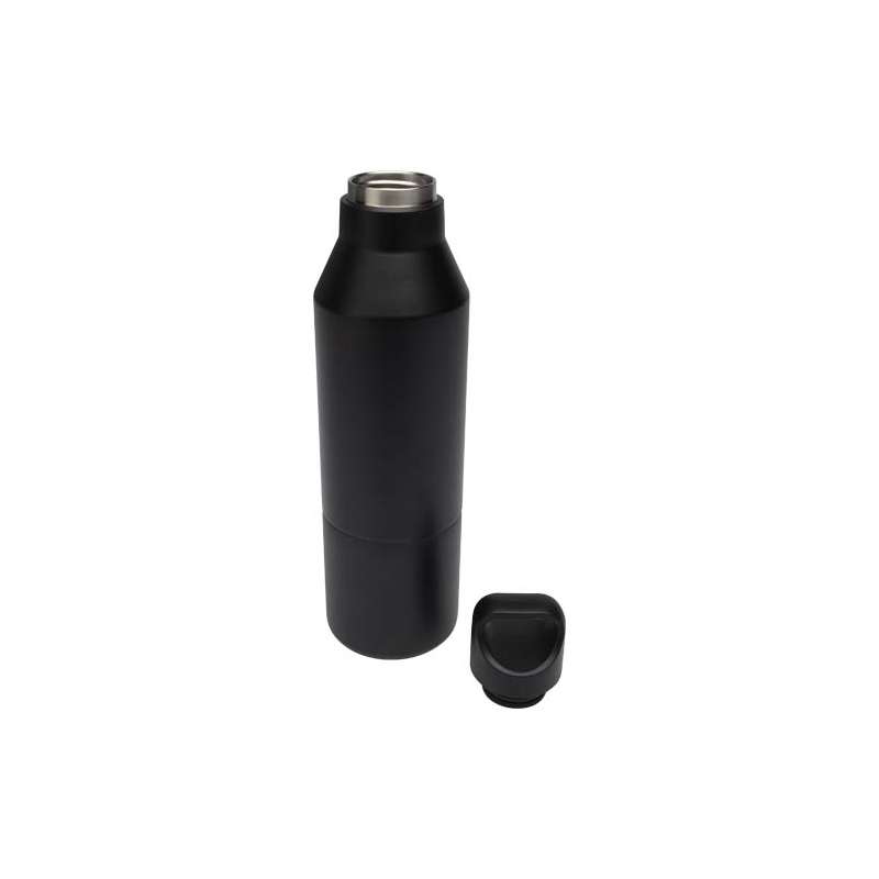 Borraccia termica da 600 ml in acciaio inox riciclato - cod. P100840